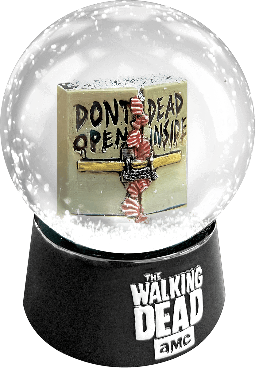 The Walking Dead Dead Inside Snow Globe
