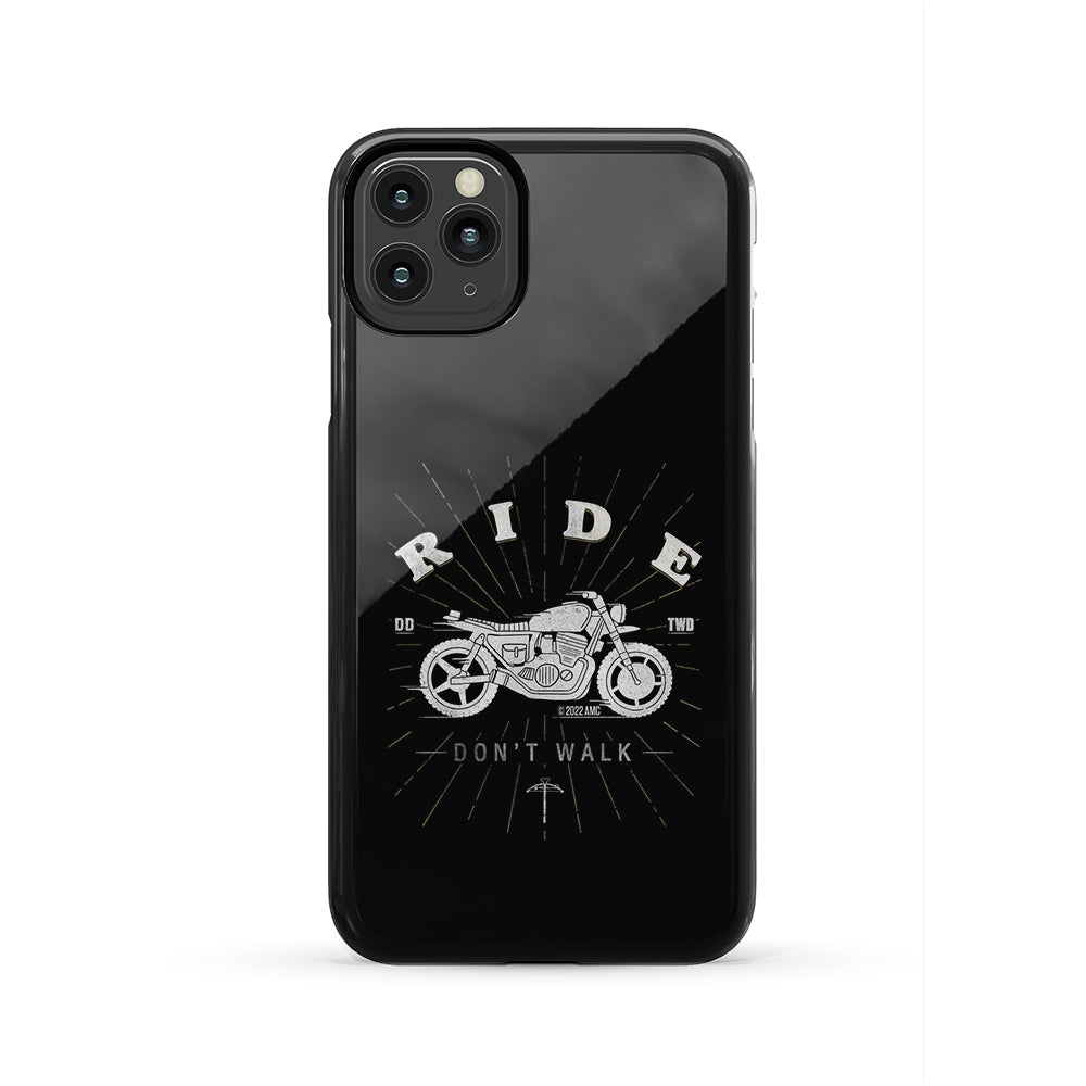 The Walking Dead Ride Don't Walk Tough Phone Case