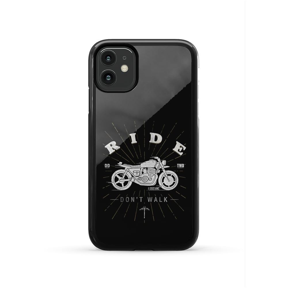 The Walking Dead Ride Don't Walk Tough Phone Case