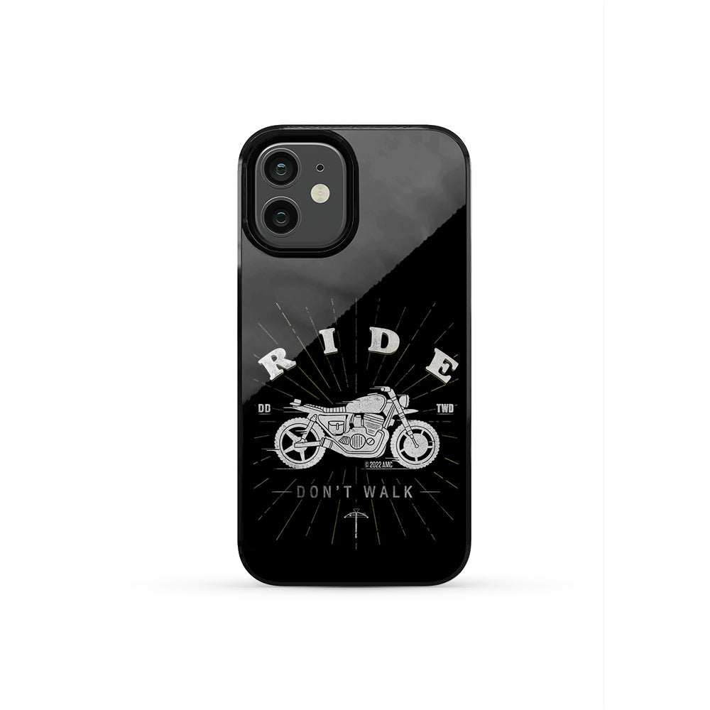 The Walking Dead Ride Don't Walk Tough Phone Case