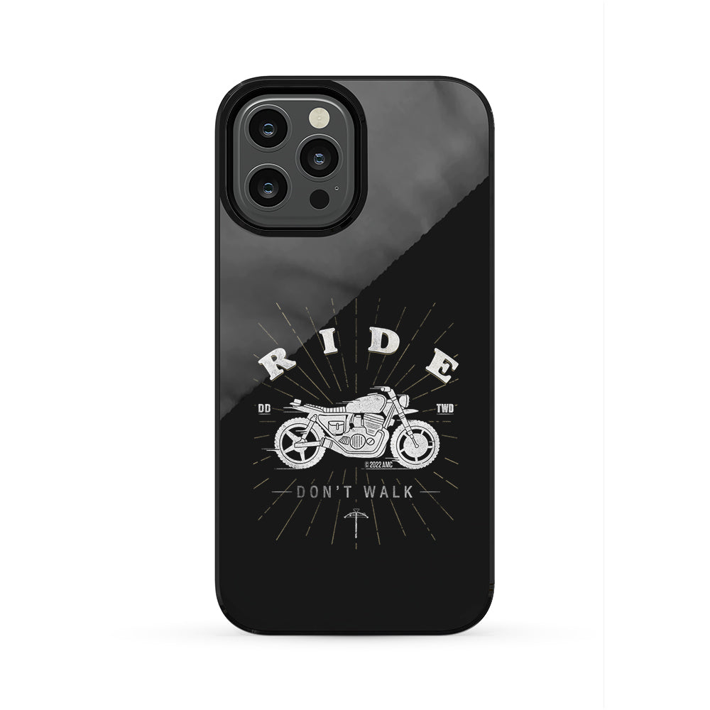 The Walking Dead Ride Don't Walk Tough Phone Case