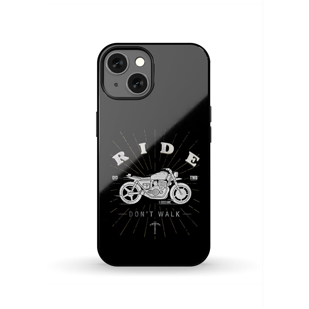 The Walking Dead Ride Don't Walk Tough Phone Case
