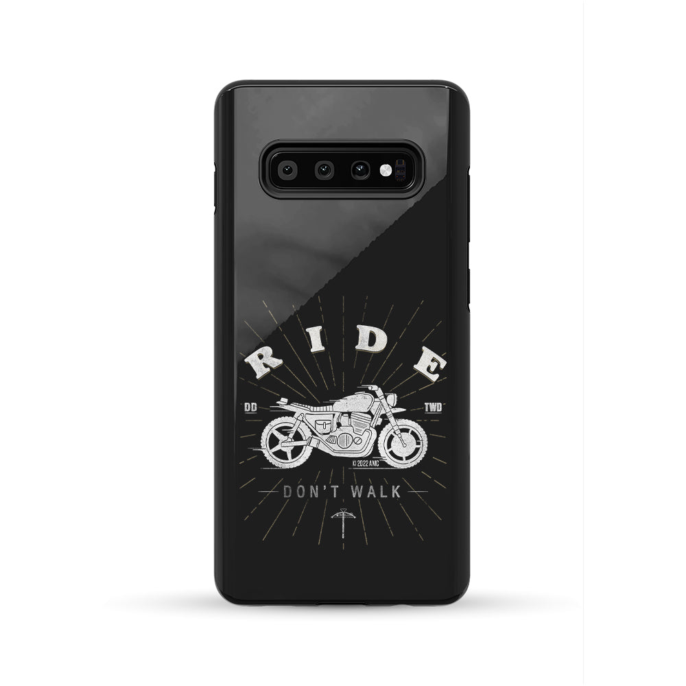 The Walking Dead Ride Don't Walk Tough Phone Case