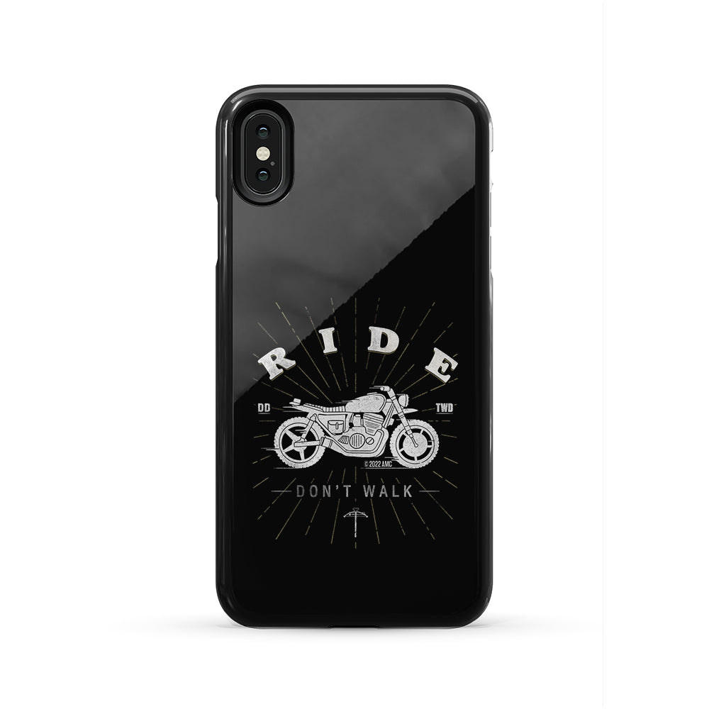 The Walking Dead Ride Don't Walk Tough Phone Case