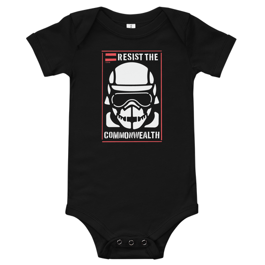 The Walking Dead Resist the Commonwealth Baby Bodysuit