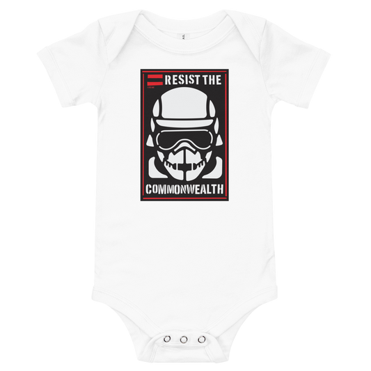 The Walking Dead Resist the Commonwealth Baby Bodysuit