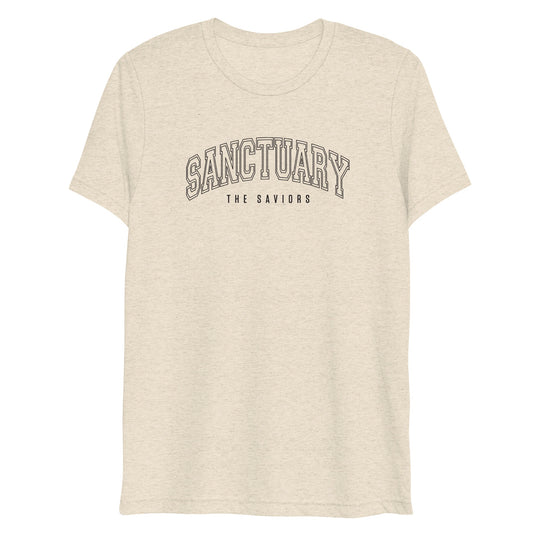 The Walking Dead Saviors Collegiate Adult Tri-Blend T-Shirt