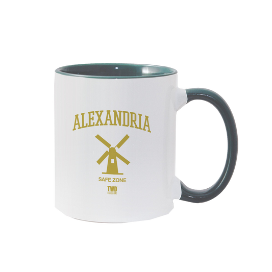 The Walking Dead Alexandria Collegiate Two-Tone Mug