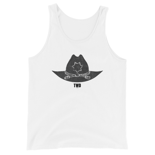 The Walking Dead Sheriff's Hat Unisex Tank Top