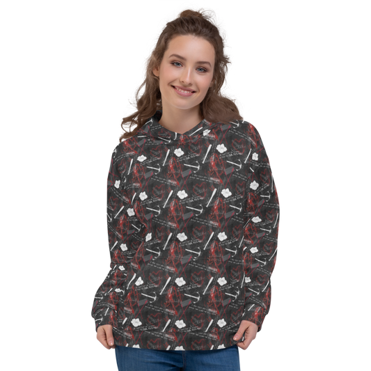 The Walking Dead Survival All-Over Print Adult Hooded Sweatshirt