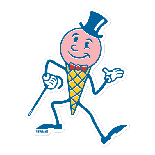 The Walking Dead Taste of Tradition Ice Cream Die Cut Sticker
