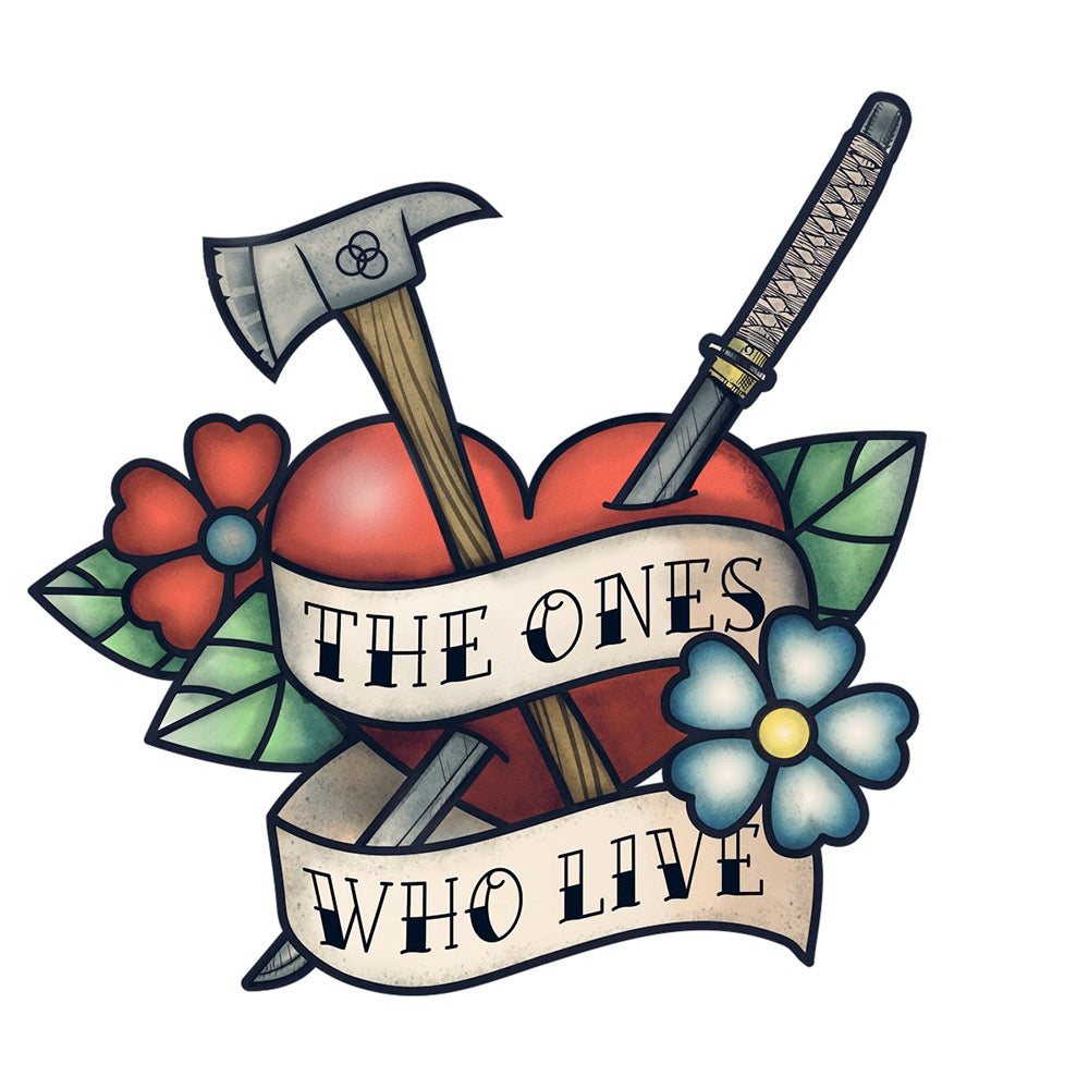 The Walking Dead: The Ones Who Live Heart Mug