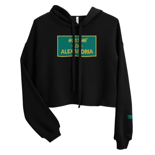 The Walking Dead Welcome to Alexandria Women's Cropped Hoodie