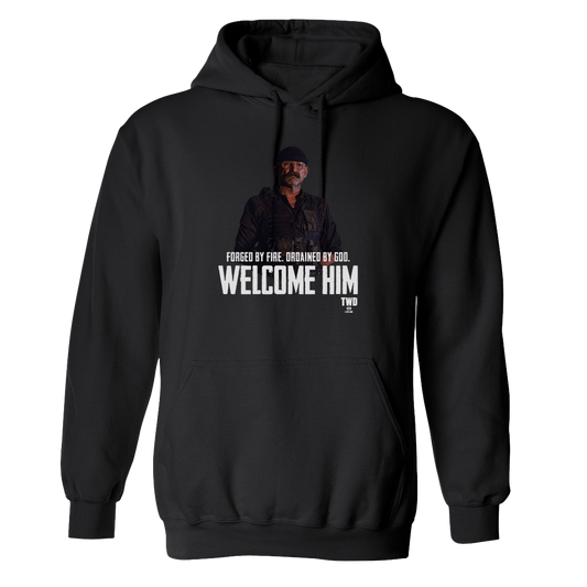 The Walking Dead Welcome Him Fleece Hooded Sweatshirt