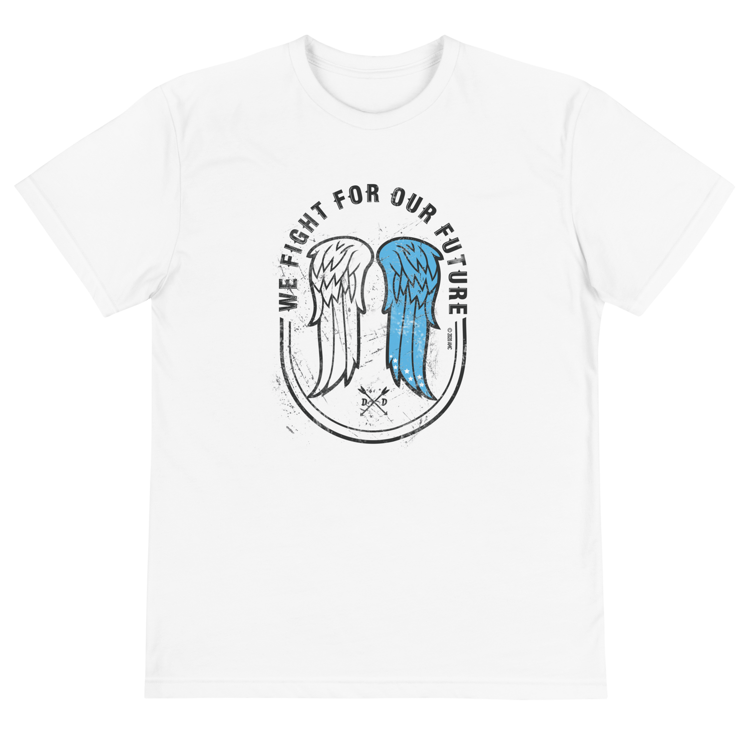 The Walking Dead Wings Adult Eco Short Sleeve T-Shirt
