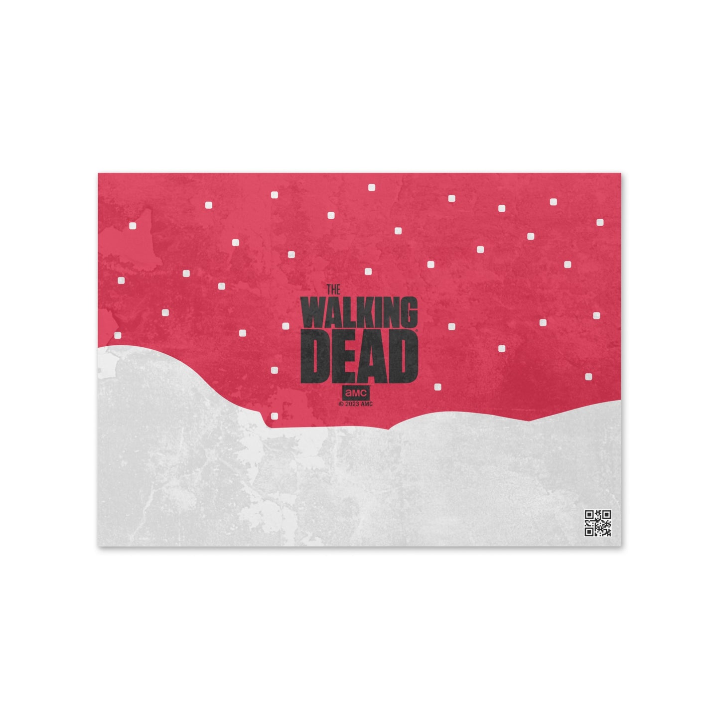 The Walking Dead Walker Wonderland Greeting card