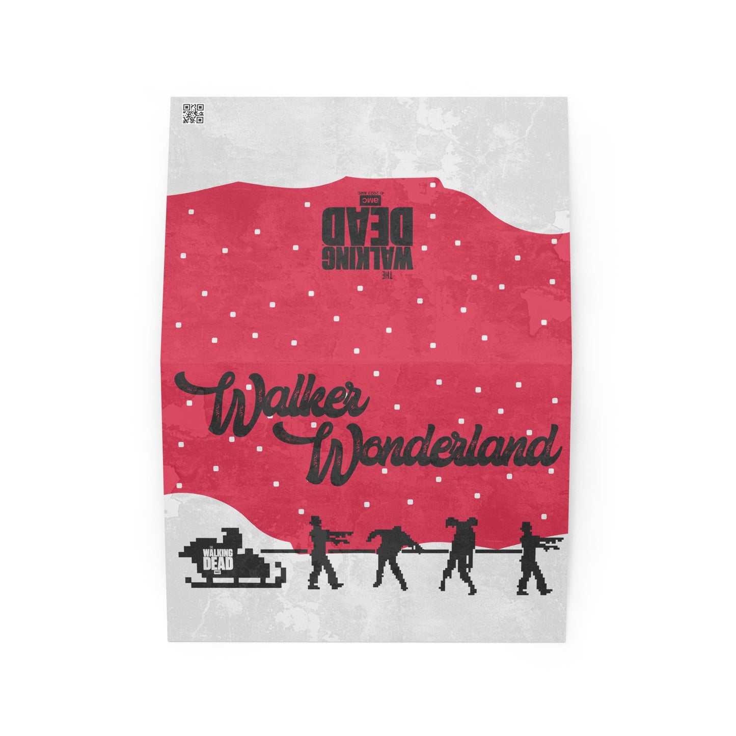 The Walking Dead Walker Wonderland Greeting card