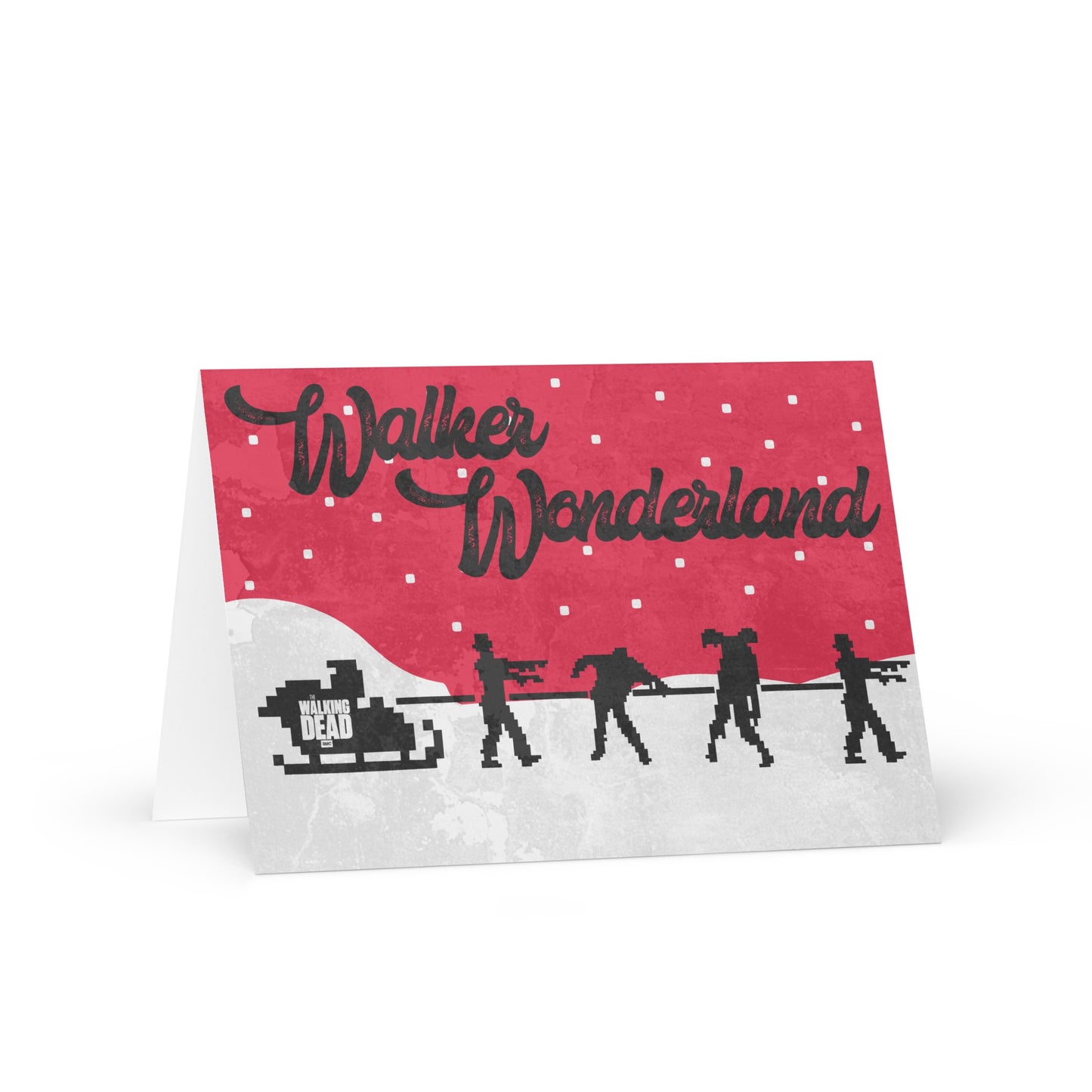 The Walking Dead Walker Wonderland Greeting card