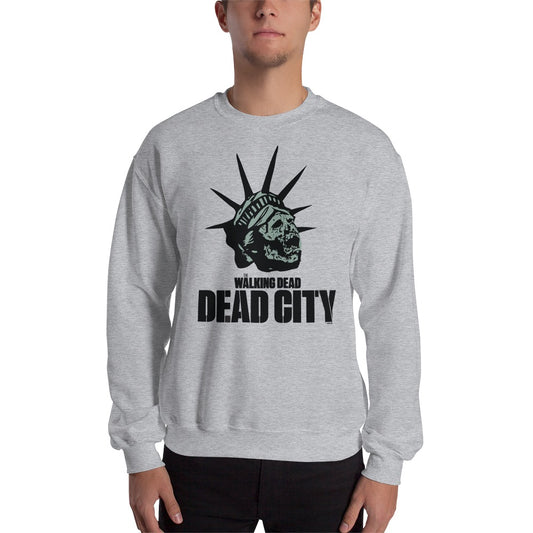 Dead City Liberty Zombie Crewneck