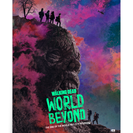 The Walking Dead: World Beyond Season 1 Art Premium Satin Poster