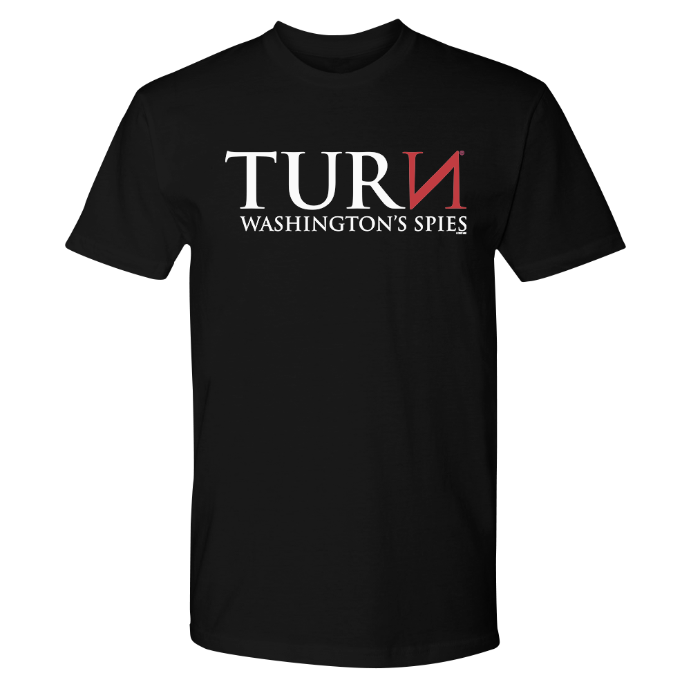 Turn: Washington's Spies Logo Adult Short Sleeve T-Shirt