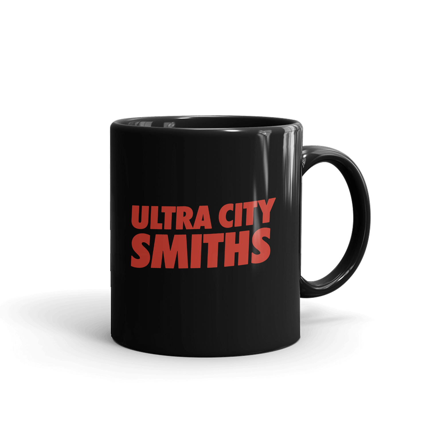 Ultra City Smiths Logo Black Mug