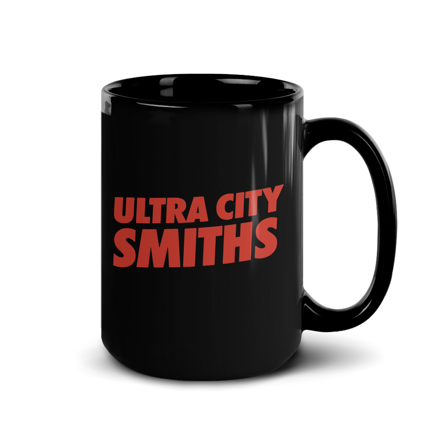 Ultra City Smiths Logo Black Mug