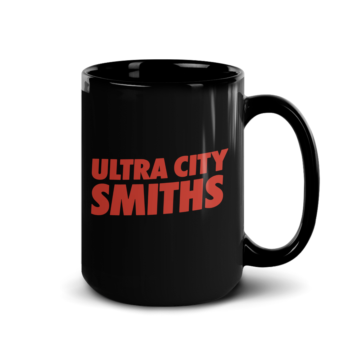 Ultra City Smiths Logo Black Mug