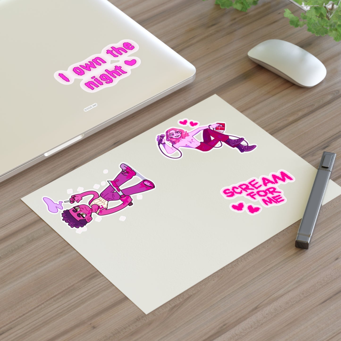 Interview With The Vampire x Very Merry Mart Louis & Lestat Sticker Sheets