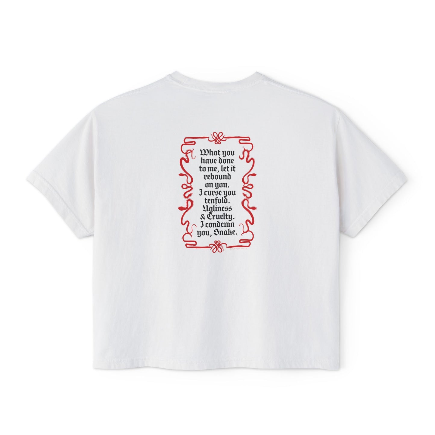 Forbidden Fruits Apple's Hex Boxy Tee