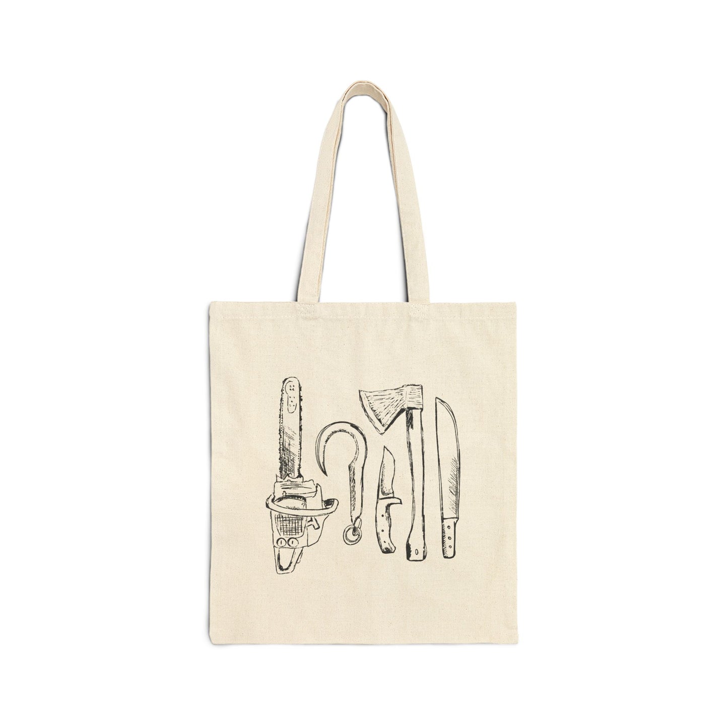 Shudder Weapons Tote Bag