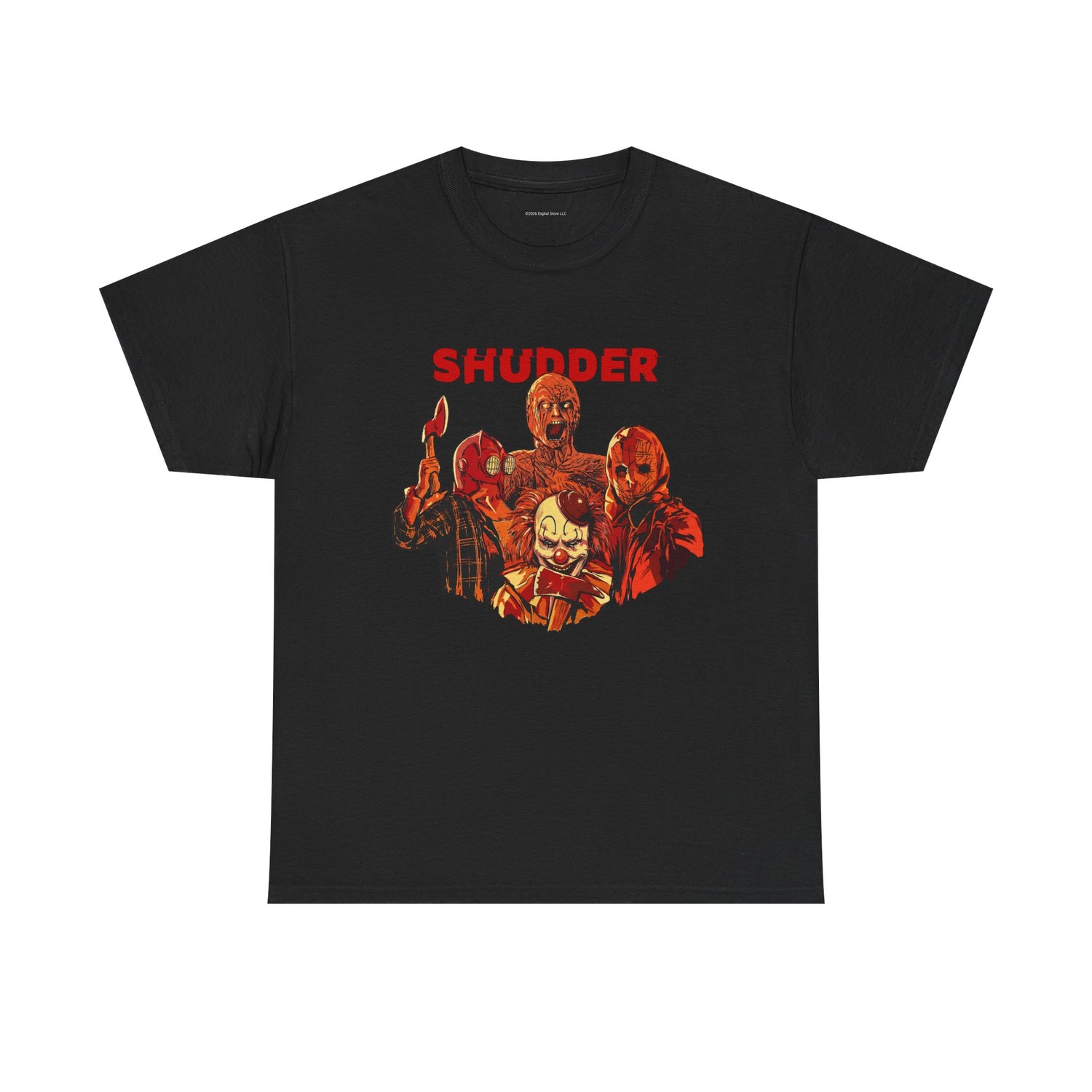 Shudder Villains Mashup T-shirt