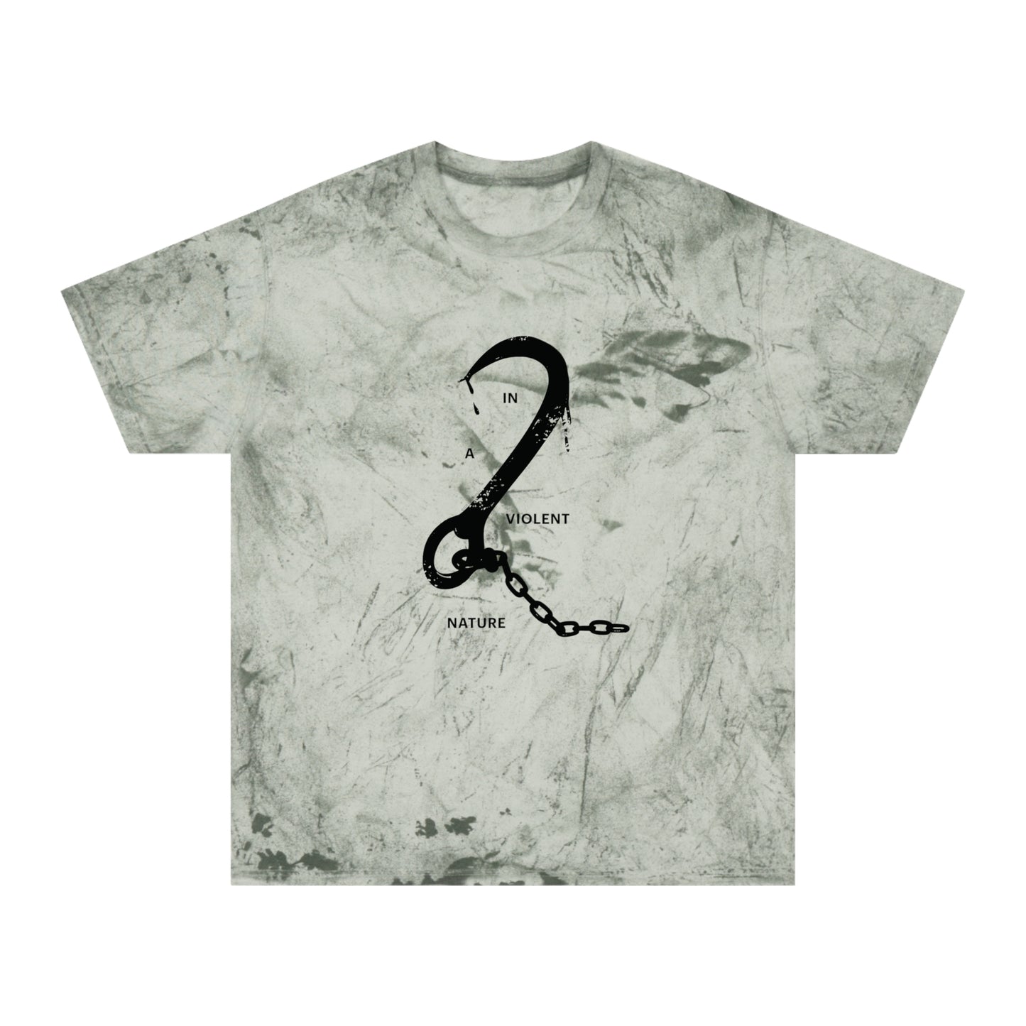 In a Violent Nature Hook Color Blasted T-Shirt