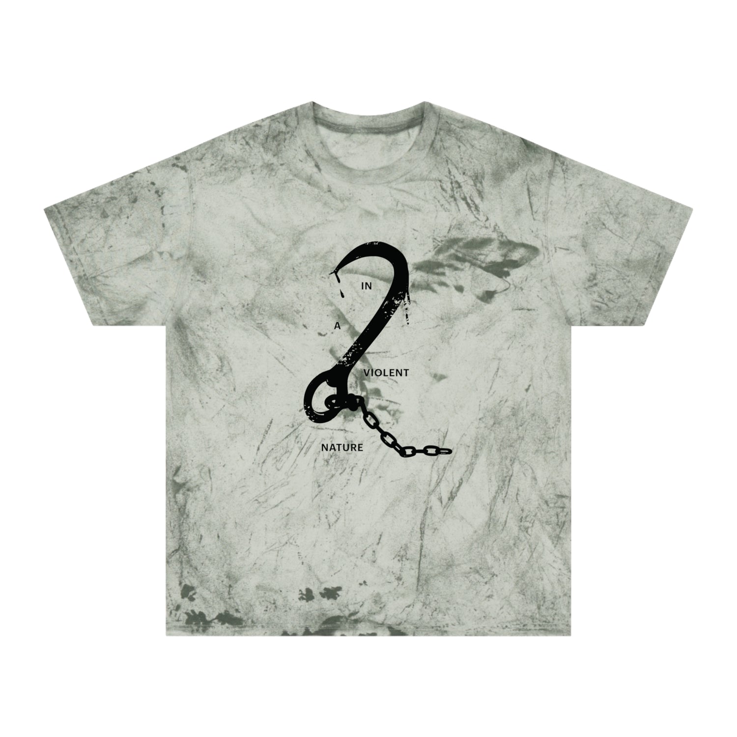 In a Violent Nature Hook Color Blasted T-Shirt