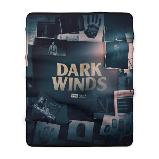 Dark Winds Conspiracy Board Sherpa Blanket
