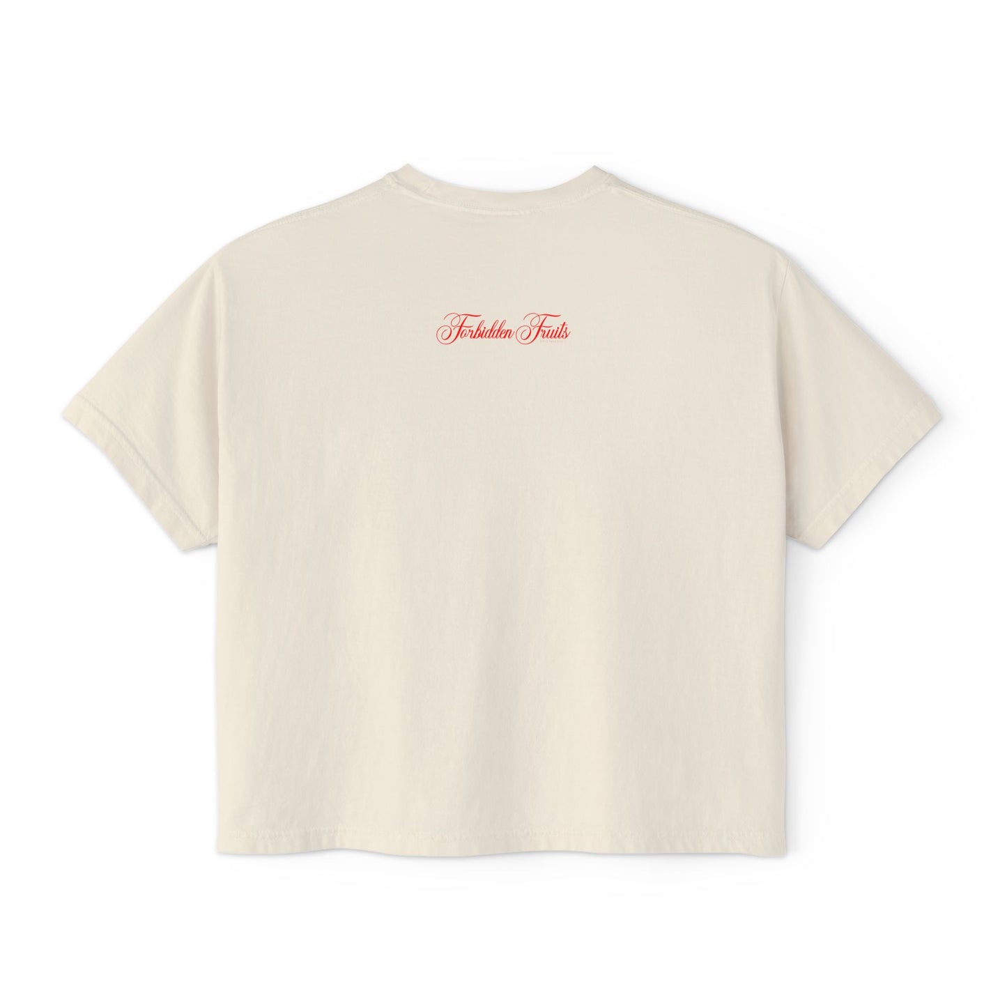 Forbidden Fruits Cowgirl Boot Boxy Tee