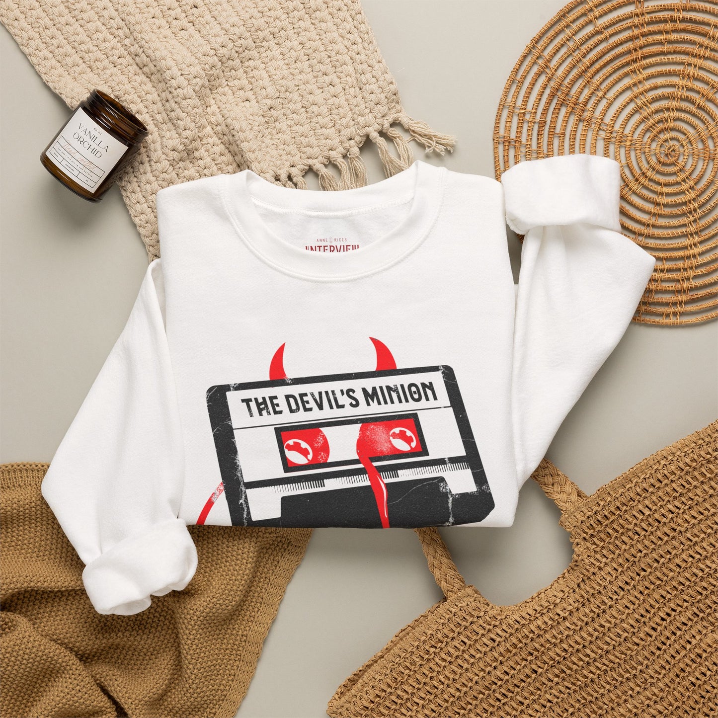 The Devil’s Minion Cassette Tape Crewneck Sweatshirt