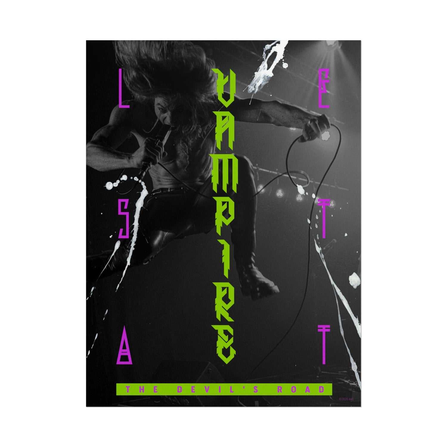 The Vampire Lestat Devils Road Tour Stop Poster