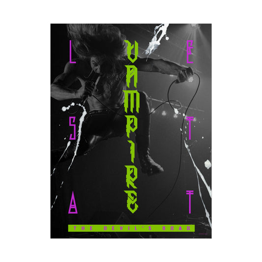 The Vampire Lestat Devils Road Tour Stop Poster