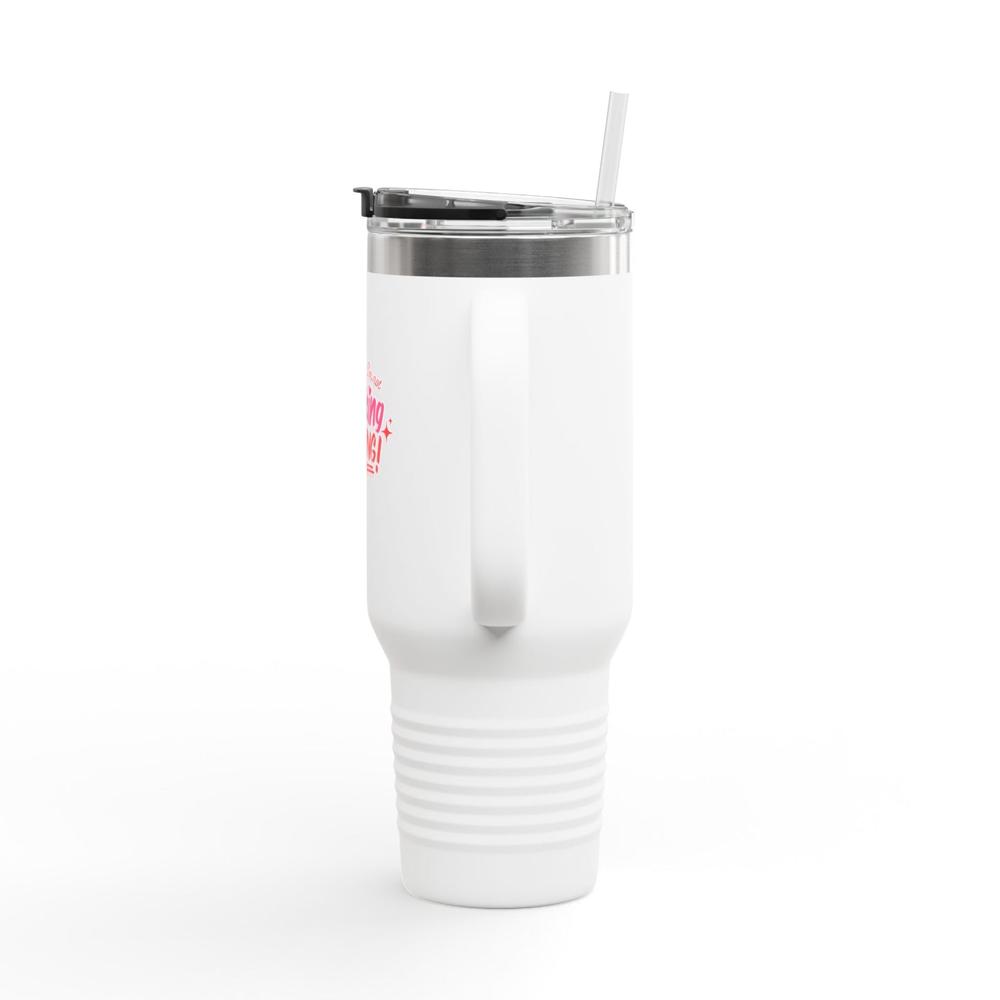 Forbidden Fruits Apple "At Least I'm not F*cking Boring" Insulated Tumbler, 40oz