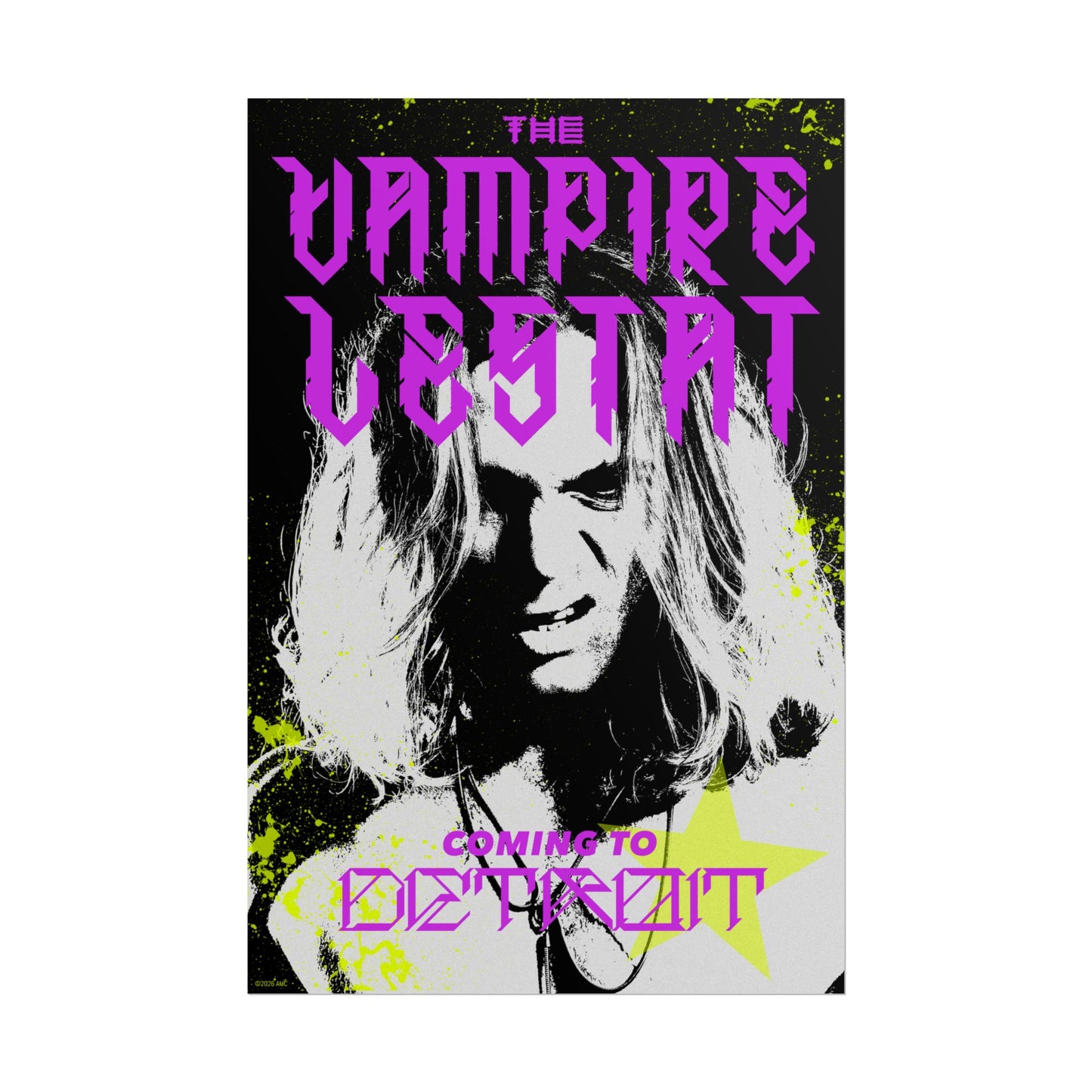 The Vampire Lestat Tour Stop Poster Bundle 12" X 16"
