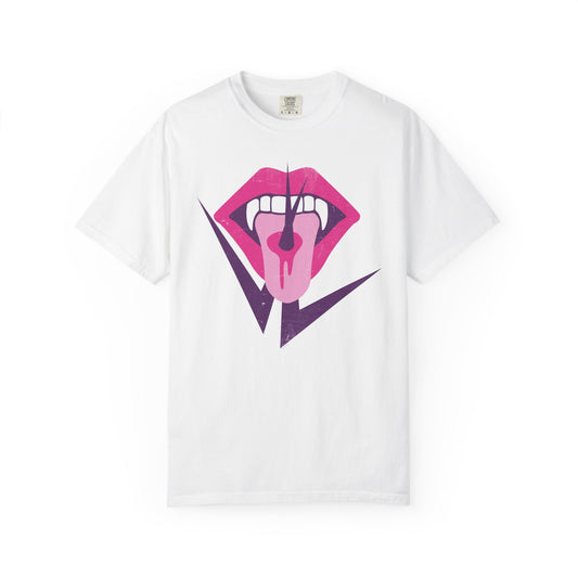The Vampire Lestat Tongue and Fangs Logo T Shirt