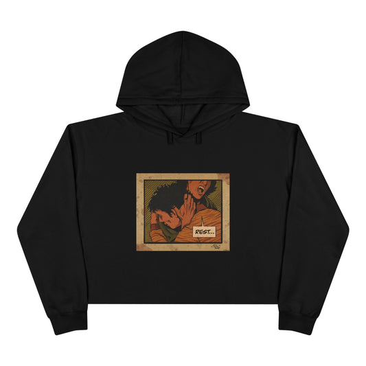 x Cat’s Doodle Dump Rest Crop Hoodie