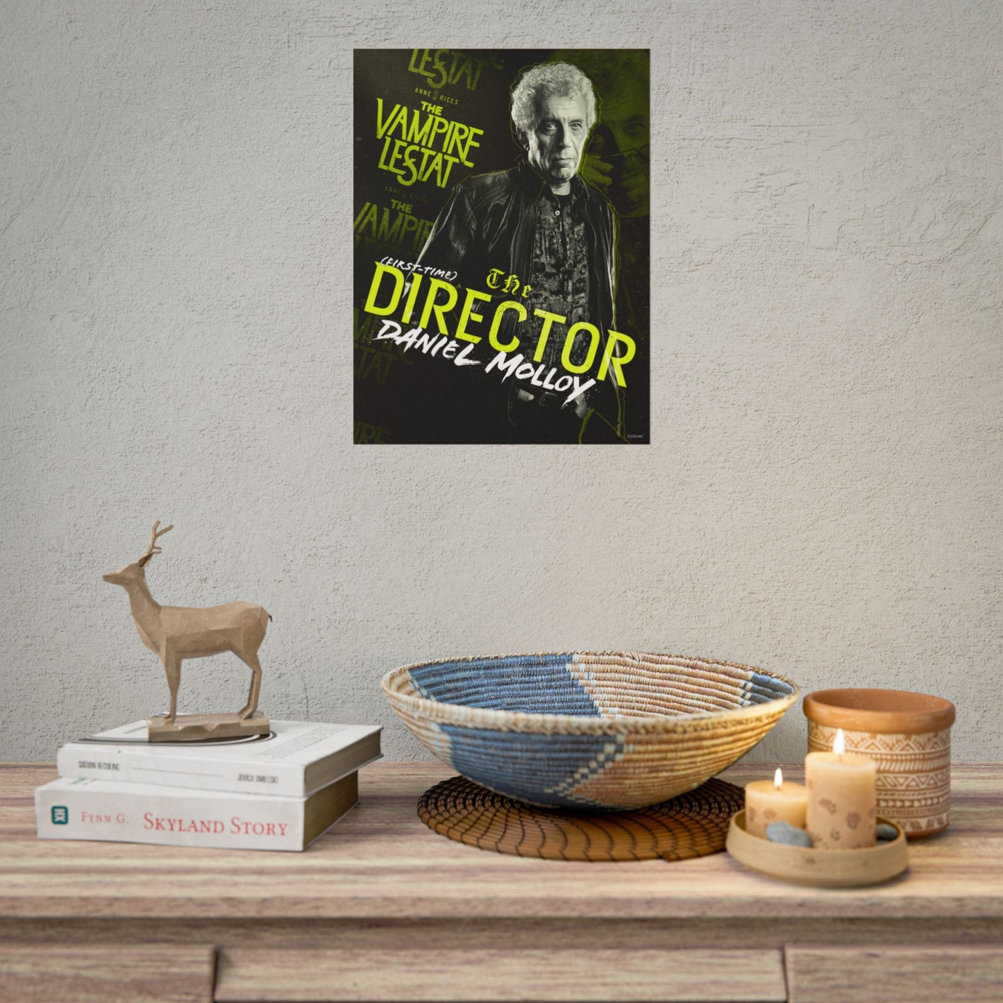 The Vampire Lestat "The Director" Daniel Molloy Poster