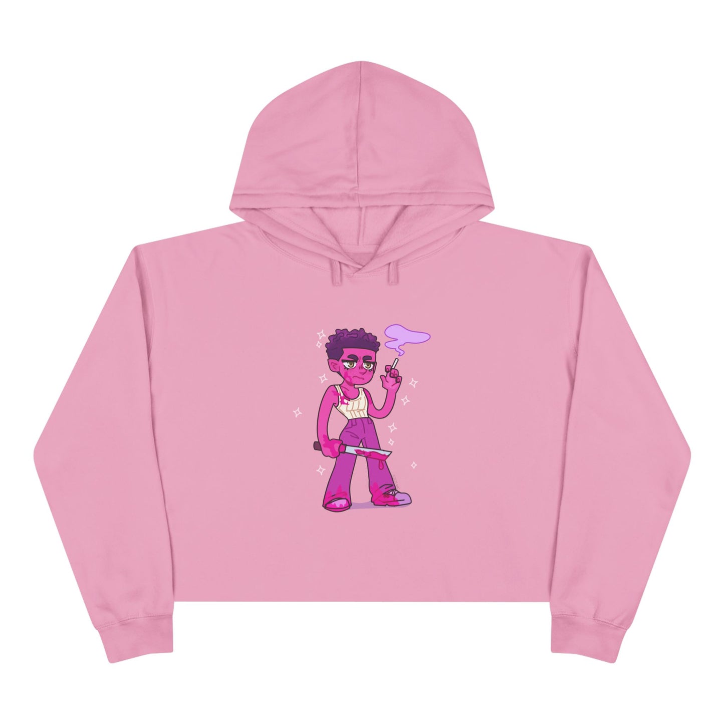 Interview With The Vampire x Very Merry Mart Louis Crop Hoodie