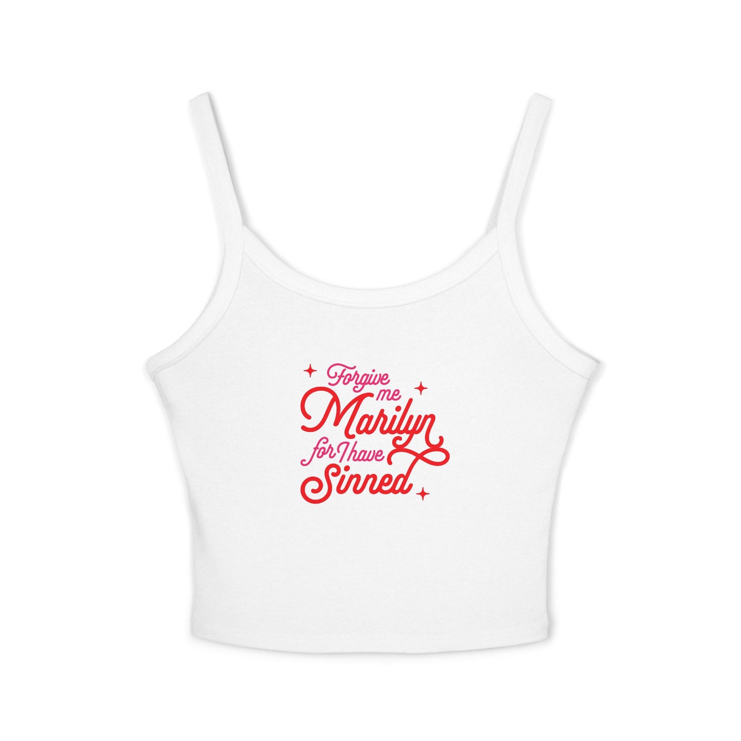 Forbidden Fruits Forgive Me Marilyn Bella Canvas Spaghetti Strap Top