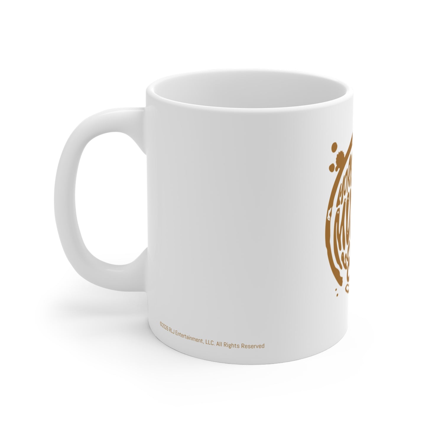 Acorn TV Monrings are Murder Without Coffee 11oz Mug