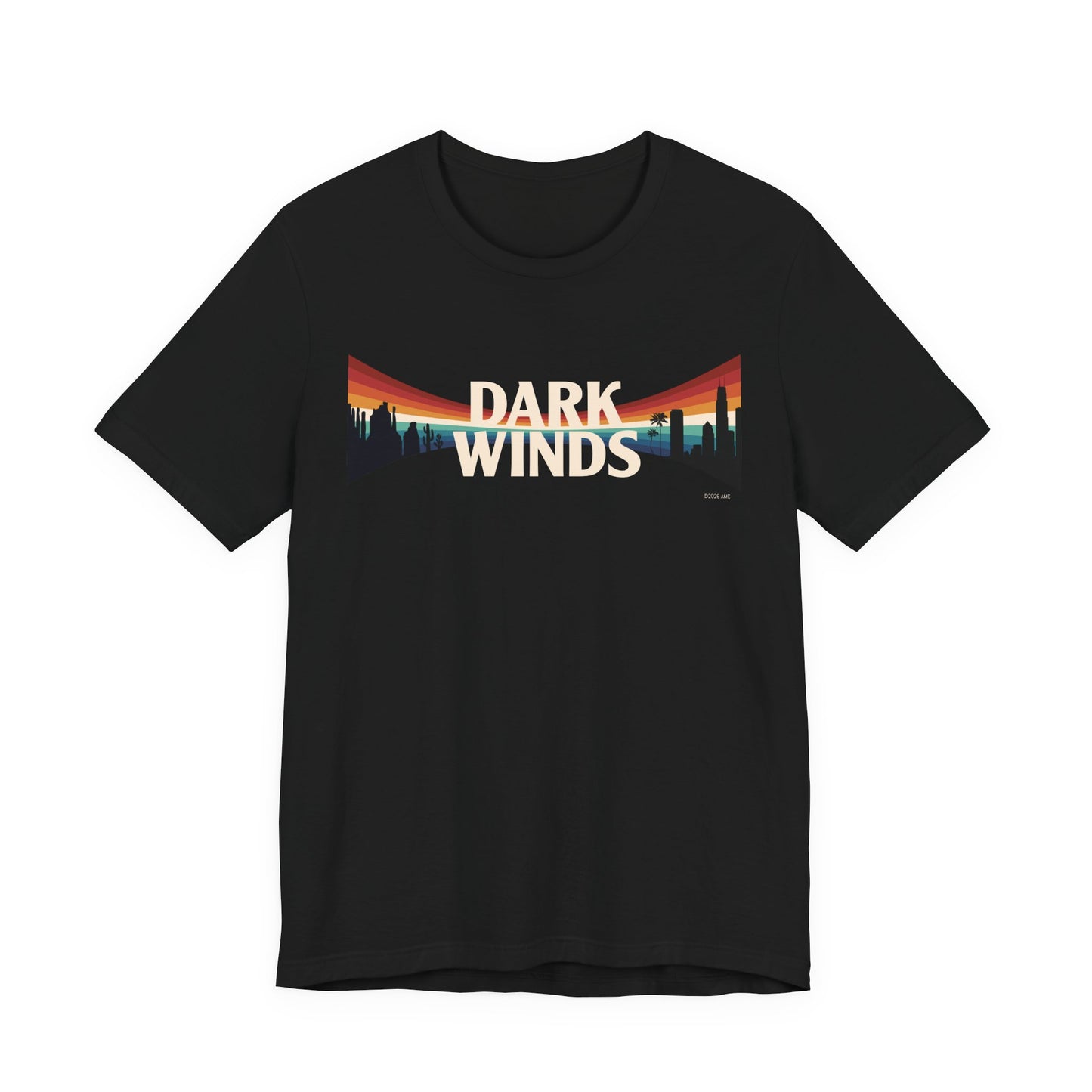 Dark Winds Retro Skyline Logo T-Shirt