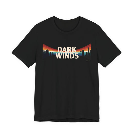 Dark Winds Retro Skyline Logo T-Shirt