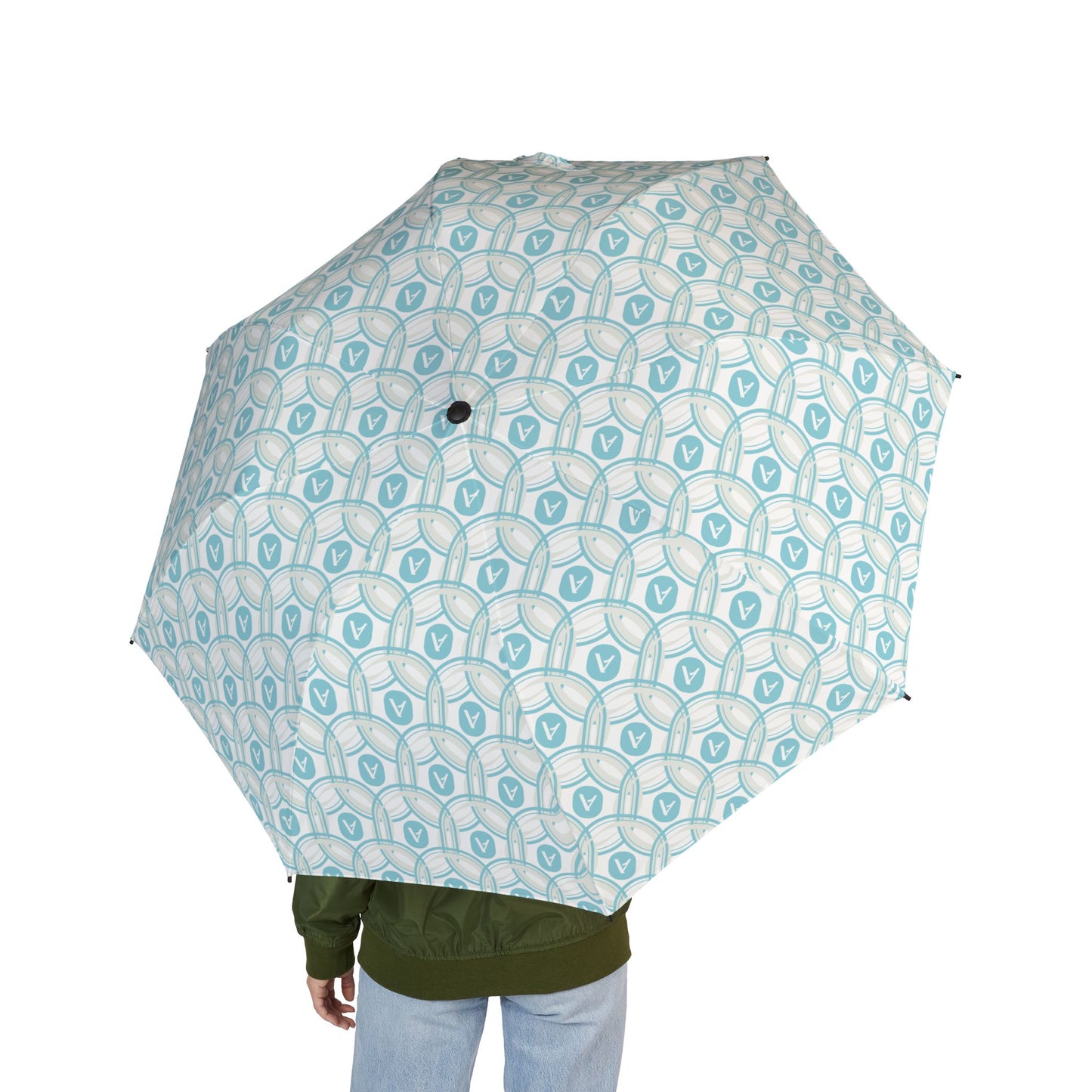Acorn TV All Over Compact Foldable Umbrella